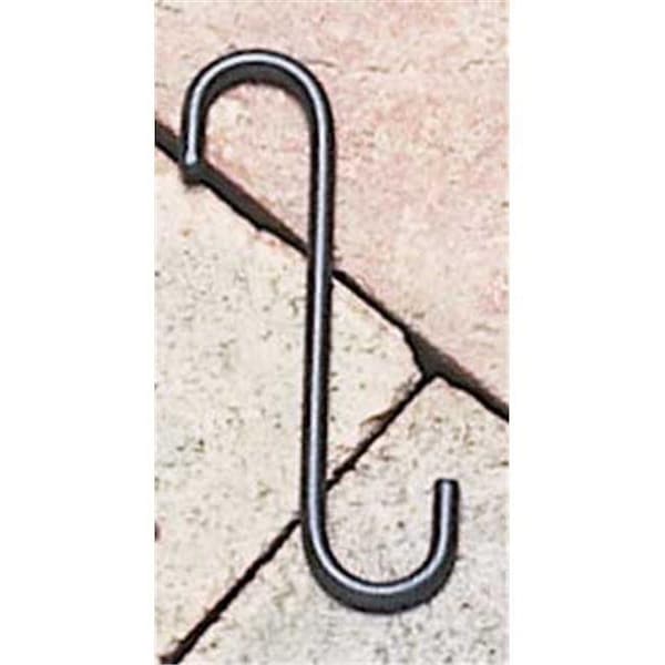 Village Wrought Iron Village Wrought Iron SH-4-A 4 in. S-Hook with .75 in. Openings - Black SH-4-A - main